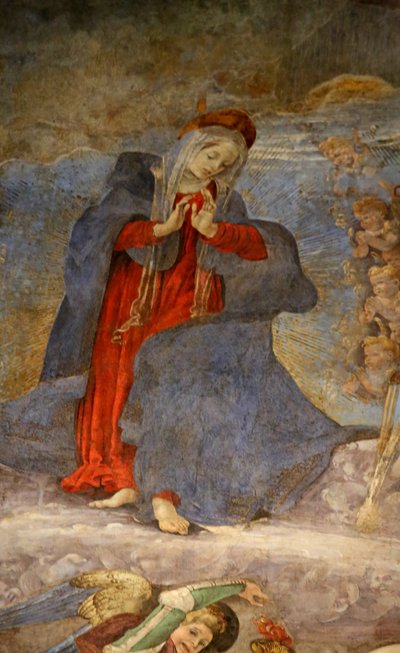 A Virgem Maria na Assunção de Unknown