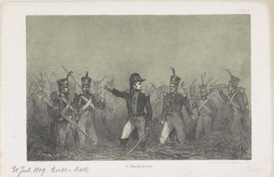 Viagem a Fort Bath, 1809 de Unknown