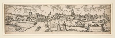 Sem título (Schloss Lienhart, etc. Paisagem urbana de LAUGEN) de Unknown