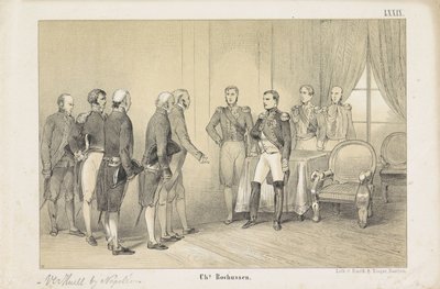 Verhuell com Napoleão, 1806 de Unknown