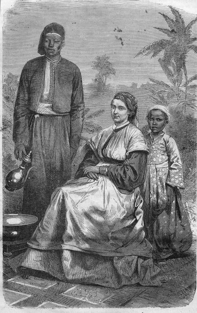 ALEXANDRINA PETRONELLA FRANCINA TINNE (1839 1869). Viajante holandesa, assassinada na África Central pelos tuaregues. de Unknown artist