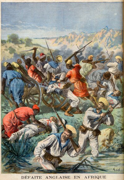 Uma derrota britânica em África de Unknown Artist