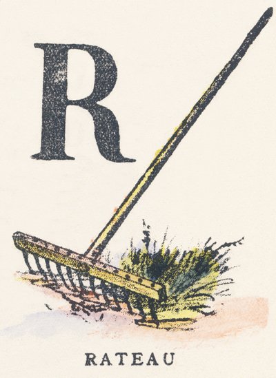 A: rake de Unknown artist