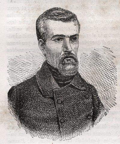 Alexandre-Albert (Alexandre Albert) Martin, conhecido como o operário Albert 1815-1895 político francês de Unknown artist