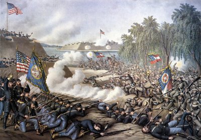 Guerra Civil Americana (1861 - 1865): Primeira Batalha de Corinto (Mississippi) 29 de abril - 10 de junho de Unknown artist