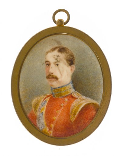 Um oficial do 85º Regimento de Infantaria Ligeira (Bucks Volunteers) ou Kings Light Infantry de Unknown artist