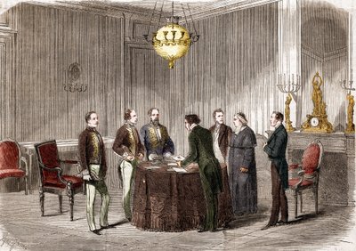 Anexação da Sabóia à França de Unknown artist