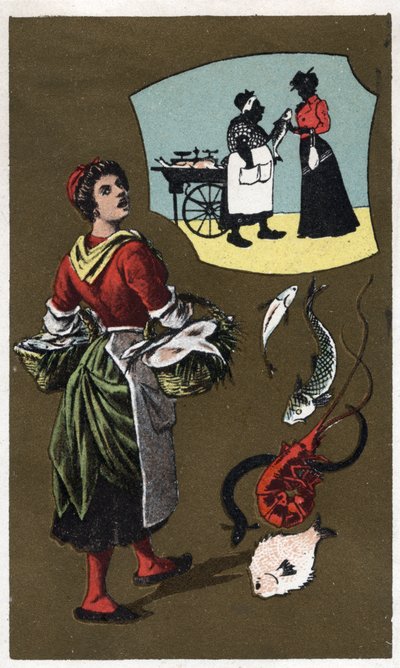 Cromolitografia anónima, finais do século XIX. de Unknown artist