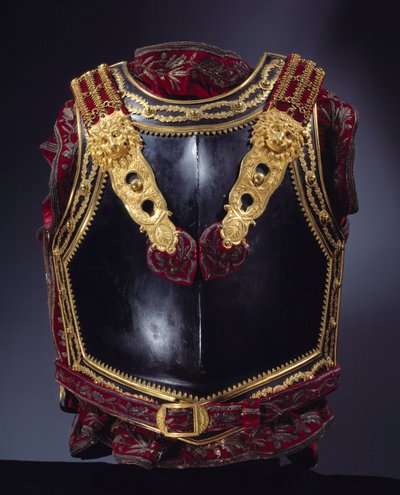 Arca blindada projetada para o Imperador Napoleão I (1769-1821) em 1807 para a Batalha de Tilsit (Tilsitt) em 1807. Paris, Museu da Legião d