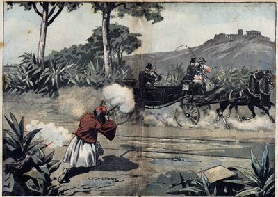 Ataque a George I, Rei da Grécia, e à sua filha - 20 de Fevereiro de Unknown artist