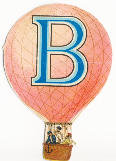 B: Balão (balão de ar quente) de Unknown artist