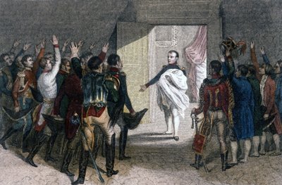 Nascimento do Rei de Roma (Napoleão II), filho do Imperador Napoleão I (1769-1821) de Unknown artist