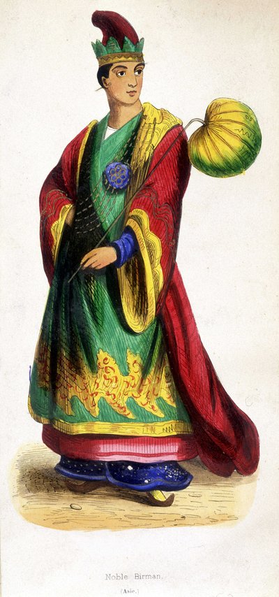 nobre birmanês de Unknown artist