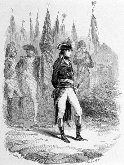 Campanha (Expedição) do Egito (1798-1801): Napoleão I, no Egipto. de Unknown artist