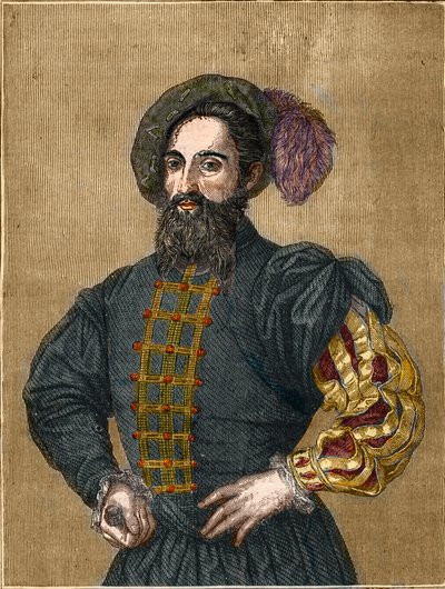 Cesare Borgia (1475-1507) Duque de Valência. (gravura) (século XIX). de Unknown artist