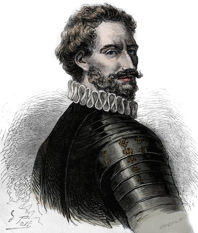 Charles III, Duque de Bourbon - Charles III de Bourbon - Charles de Montpensier (1490-1527), Duque de Bourbon e Connetable da França. Gravura do século XIX. de Unknown artist