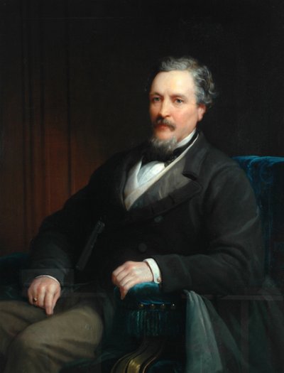 Coronel Edward Akroyd, 1868 de Unknown