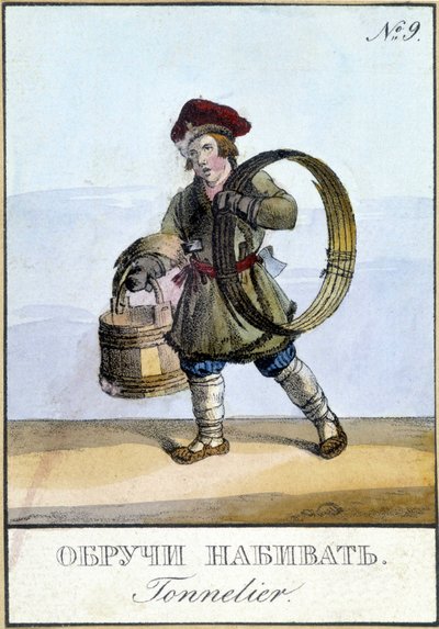 Connelier na Rússia, no século XIX. de Unknown artist
