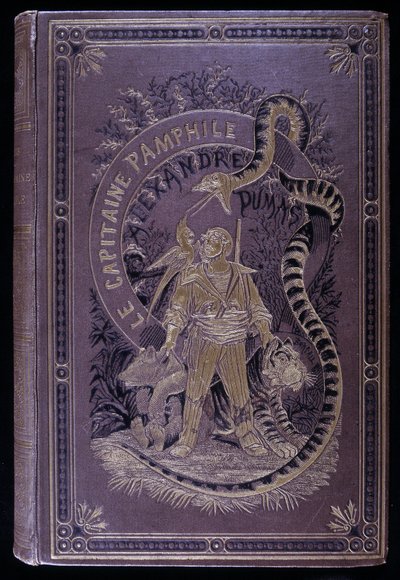 Capa do livro "O Capitão Pamphile", de Alexandre Dumas pai. de Unknown artist