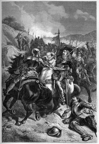 Derrota de Carlos I em Naseby de Unknown artist