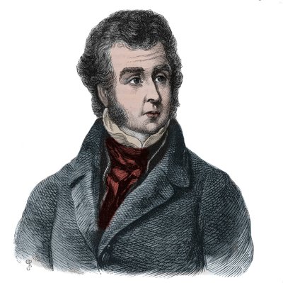Ebenezer Elliot (1781-1849) Poeta inglês - gravura de Unknown artist