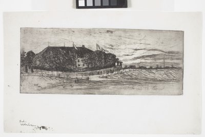 Ein Münchener Bierkeller (A Munich Beerhall); The Bavariakeller (gravura) de Unknown artist