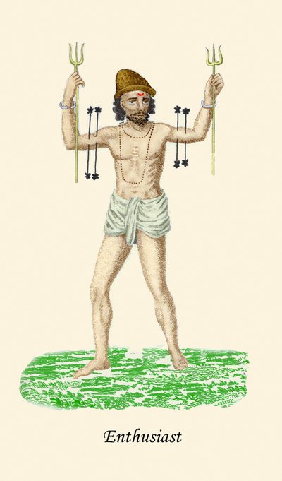 Entusiasta ou fanático religioso de Unknown Artist