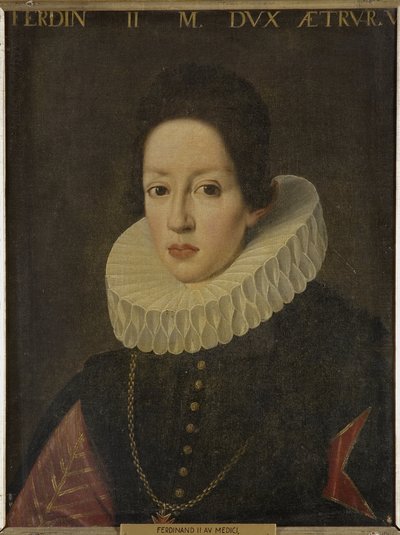 Ferdinando II de Medicis - Retrato de Ferdinando II de