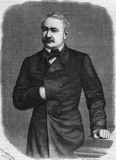 Ferdinand de Lesseps (1805-1894), diplomata e administrador francês. de Unknown artist