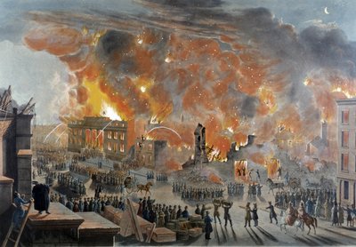 Corpo de Bombeiros em Nova York, 16 e 17 de dezembro de Unknown artist