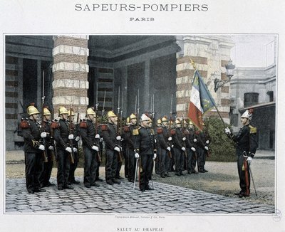 Bombeiros: Salvação à Bandeira - cerca de 1920 de Unknown artist
