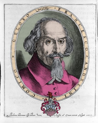 Francesco Andreini (cerca de 1548-1624) actor e dramaturgo italiano da Commedia dell