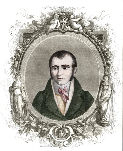 François Marie Xavier Bichat (1771-1802), médico e anatomista francês. de Unknown artist