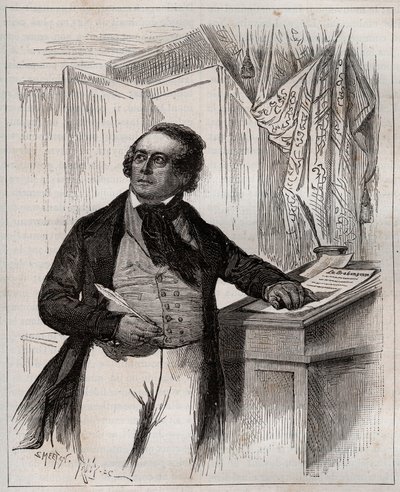 François Van Campenhout 1779-1848 - cantor, maestro e compositor de ópera belga. de Unknown artist