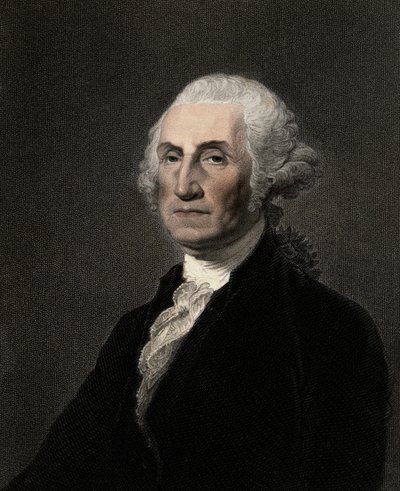 George Washington 1732-1799 - gravura - século XIX de Unknown artist