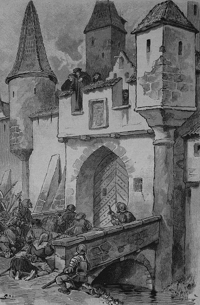 Guerra dos Camponeses Alemães (1524-1526): Johann Eberlin Gunzburg foi um teólogo e reformador social alemão, Reforma na Francónia de Unknown artist
