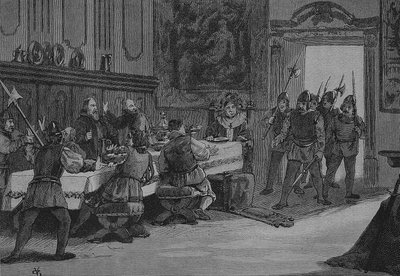 Guerra dos Camponeses Alemães (1524-1526): Perfídia e traição do Arcebispo de Salzburgo de Unknown artist