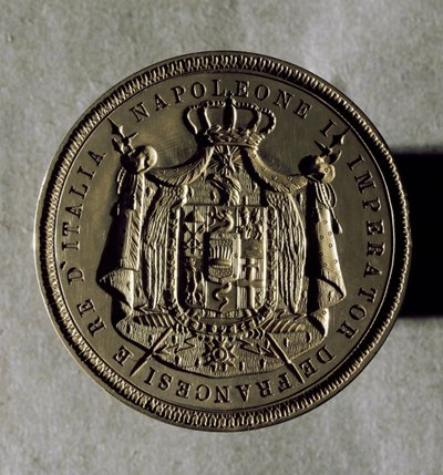 Selo de ouro do reino da Itália na época de Napoleão I de Unknown artist