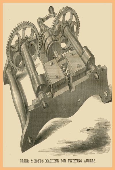 Grier - Máquina Boyds para torcer brocas de Unknown Artist