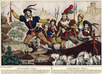 Guillaume Tell (William Tell) descobre a seta de Unknown artist