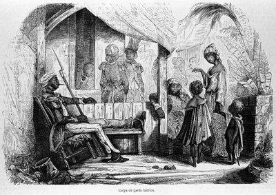 Revolução Haitiana (1791-1803): Corpo de Guardas Revolucionário. de Unknown artist