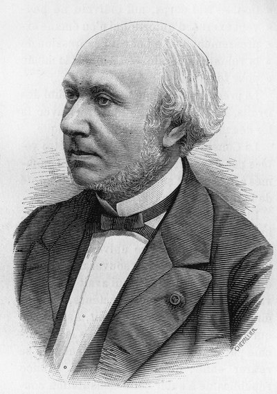 Henri Wallon (1812 - 1904), historiador e político francês. de Unknown artist