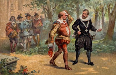 Henrique IV Rei de França e Henrique de Lorena, Duque de Mayenne e Aiguillon (1578-1621). de Unknown artist