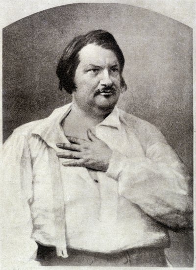 Honoré de Balzac, por volta de 1850 de Unknown artist