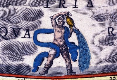 Horóscopo: signo do zodíaco, Aquarius. de Unknown artist