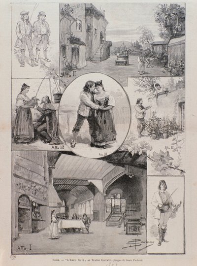 Ilustrações para a ópera L
