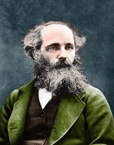 JAMES CLERK MAXWELL (1831-1879). Físico escocês. cerca de 1875. de Unknown artist