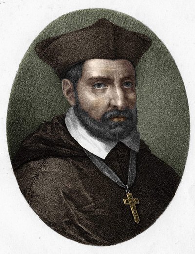 Jacques Amyot (1513-1593), humanista francês, escritor e bispo de Auxerre. de Unknown artist