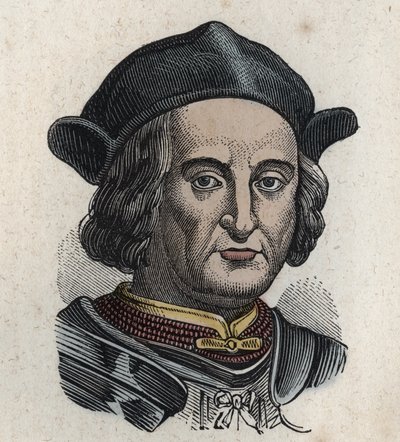 Jacques de Trivulce (Gian Giacomo Trivulzio) Aristocrata e condottiero italiano (1440-1518) Marquês de Vigevano, homem político e militar. de Unknown artist