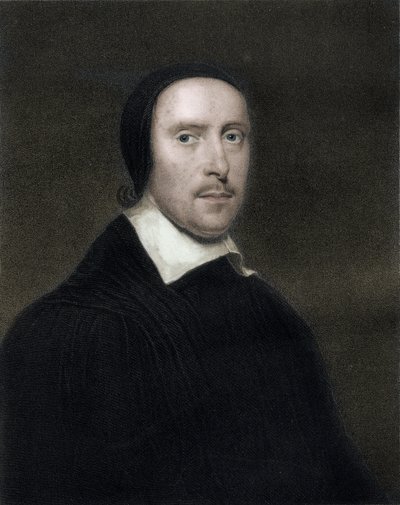 Jeremy Taylor 1613-1667 - gravura - século XIX de Unknown artist